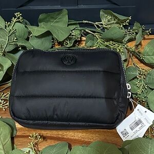lululemon belt bag large wunder puff black